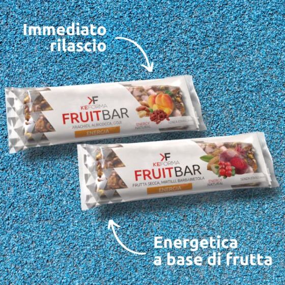 Barretta energetica FRUIT bar Integratori per lo Sport - KEFORMA Integratori per lo Sport