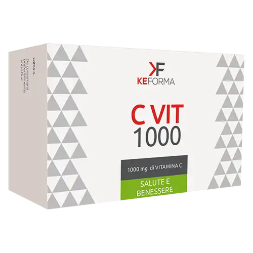 C VIT 1000 di KEFORMA | Integratore di Vitamina C da 1000 mg - KEFORMA Integratori per lo Sport