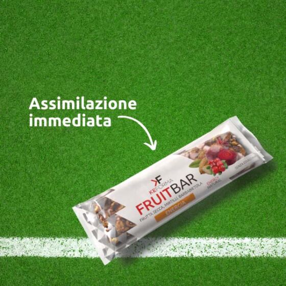 Barretta energetica FRUIT bar Integratori per lo Sport - KEFORMA Integratori per lo Sport