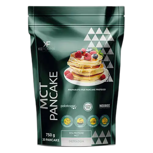 MCT PANCAKE | Miscela per la preparazione di pancakes proteici - KEFORMA Integratori per lo Sport